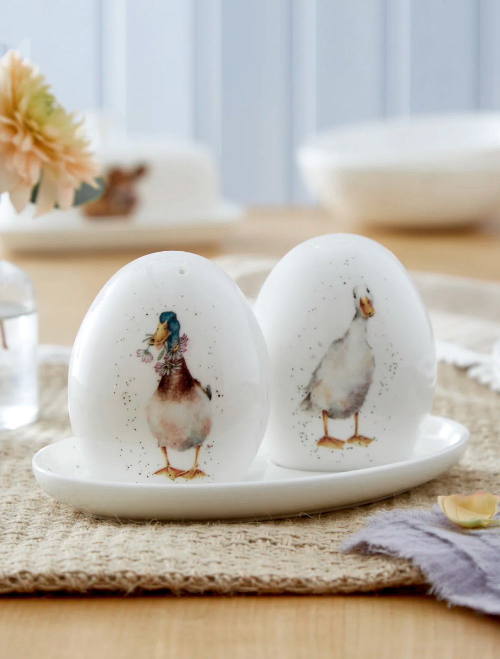 Набор из солонки и перечницы Wrendale Designs, 8,5 см от Royal Worcester