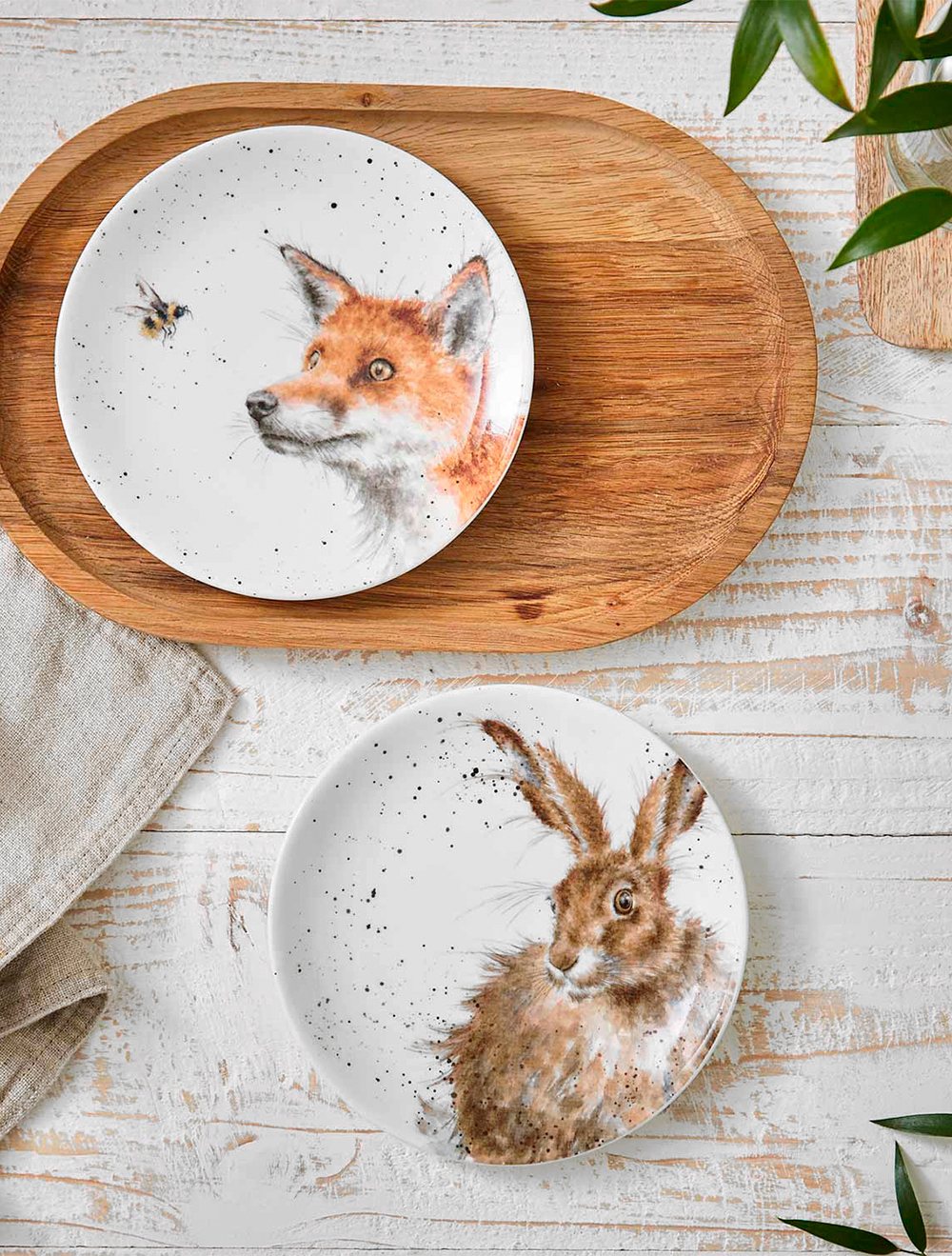 Набор из 2 пирожковых тарелок Wrendale Designs, 16,5 см от Royal Worcester
