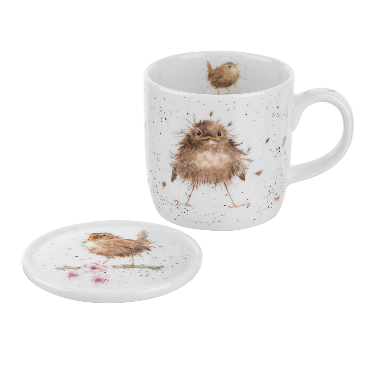 Кружка с подставкой Wrendale Designs, 310 мл от Royal Worcester