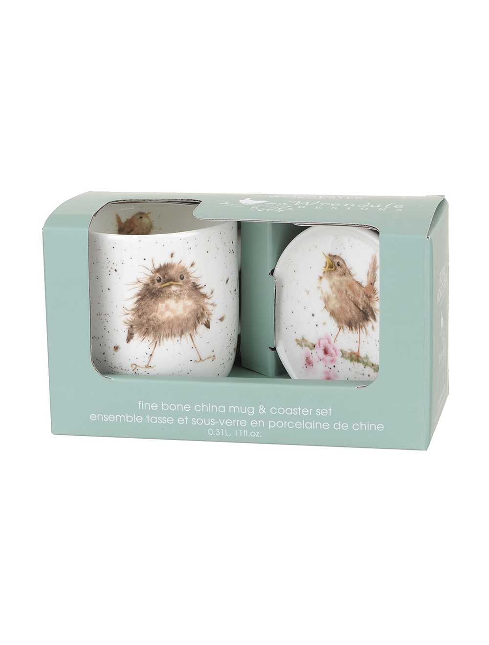 Кружка с подставкой Wrendale Designs, 310 мл от Royal Worcester