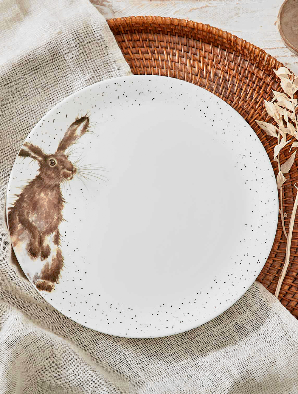 Набор из 4 обеденных тарелок Wrendale Designs, 27 см от Royal Worcester