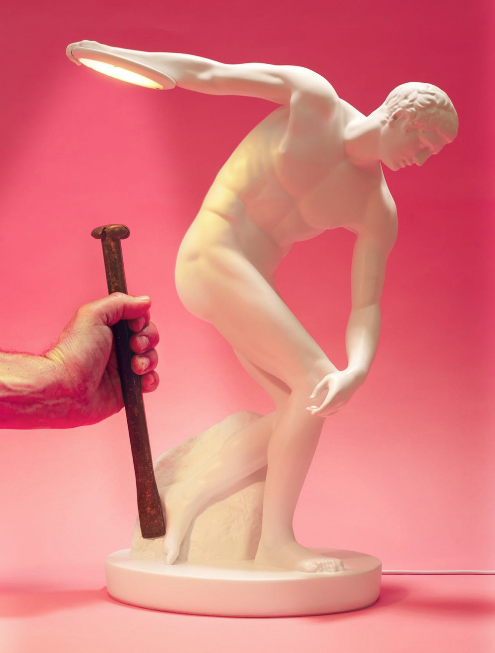 Настольная лампа Discobolux, 51 см от Seletti