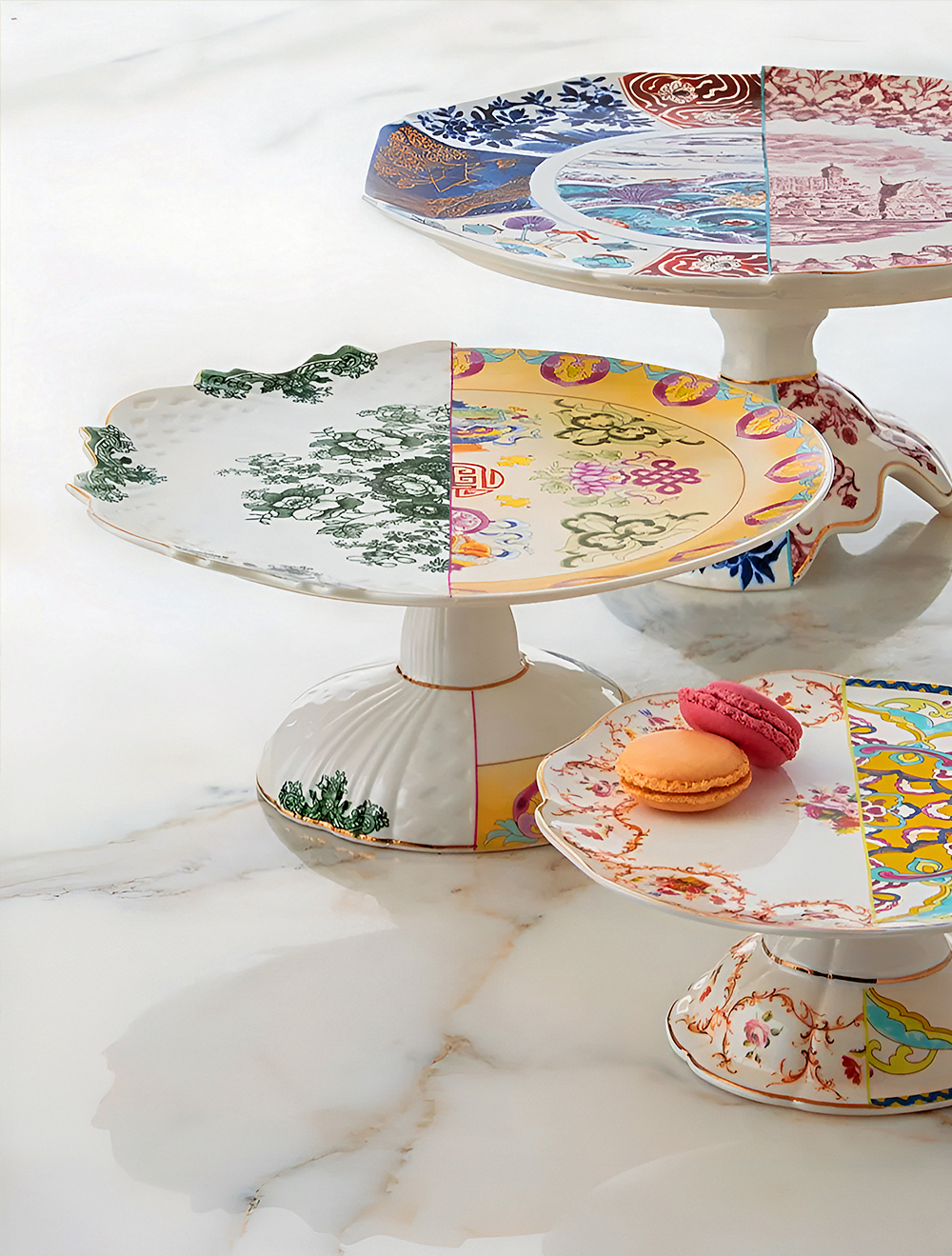 Тортовница на ножке Hybrid, 26 см от Seletti