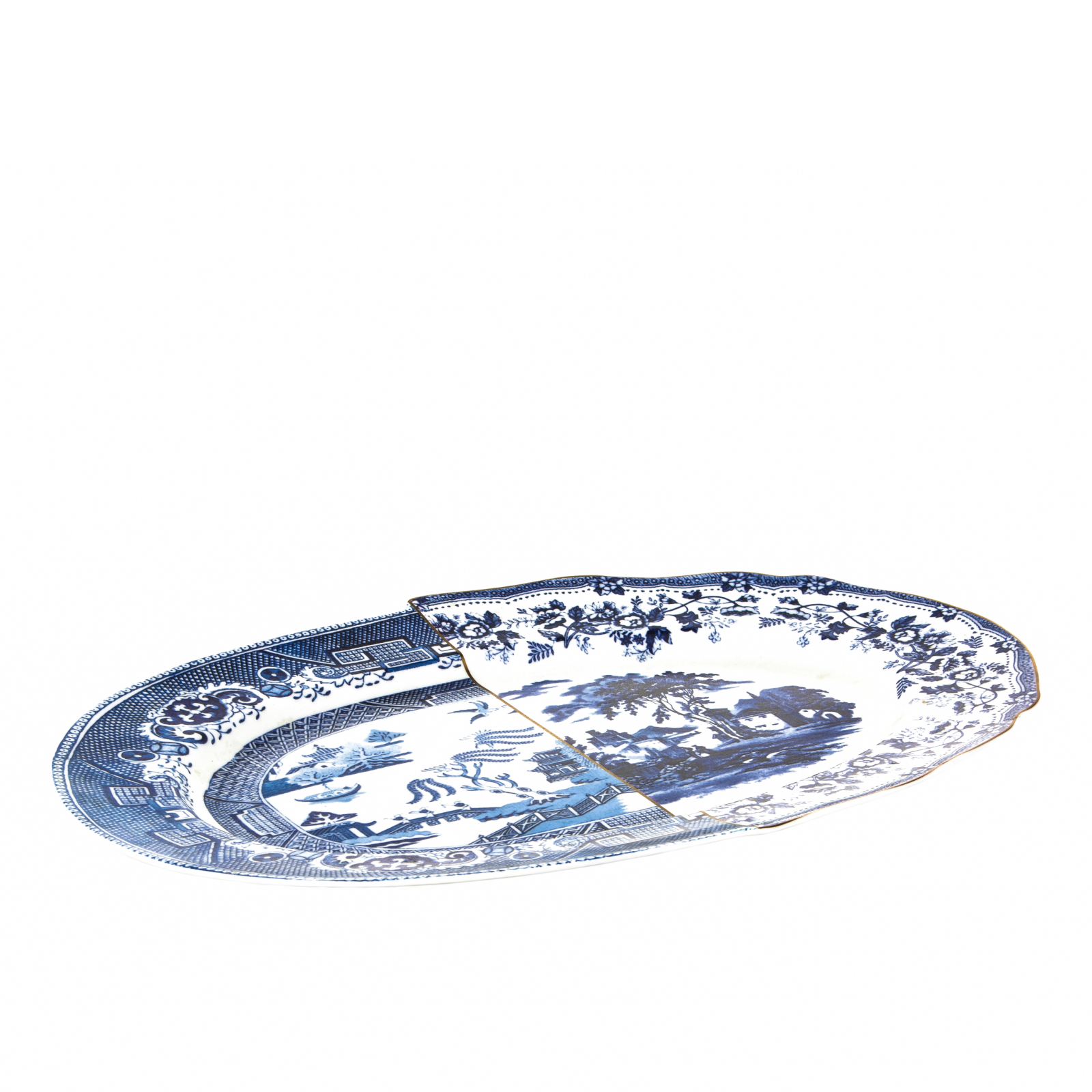 Плоское блюдо Hybrid, 37 см от Seletti
