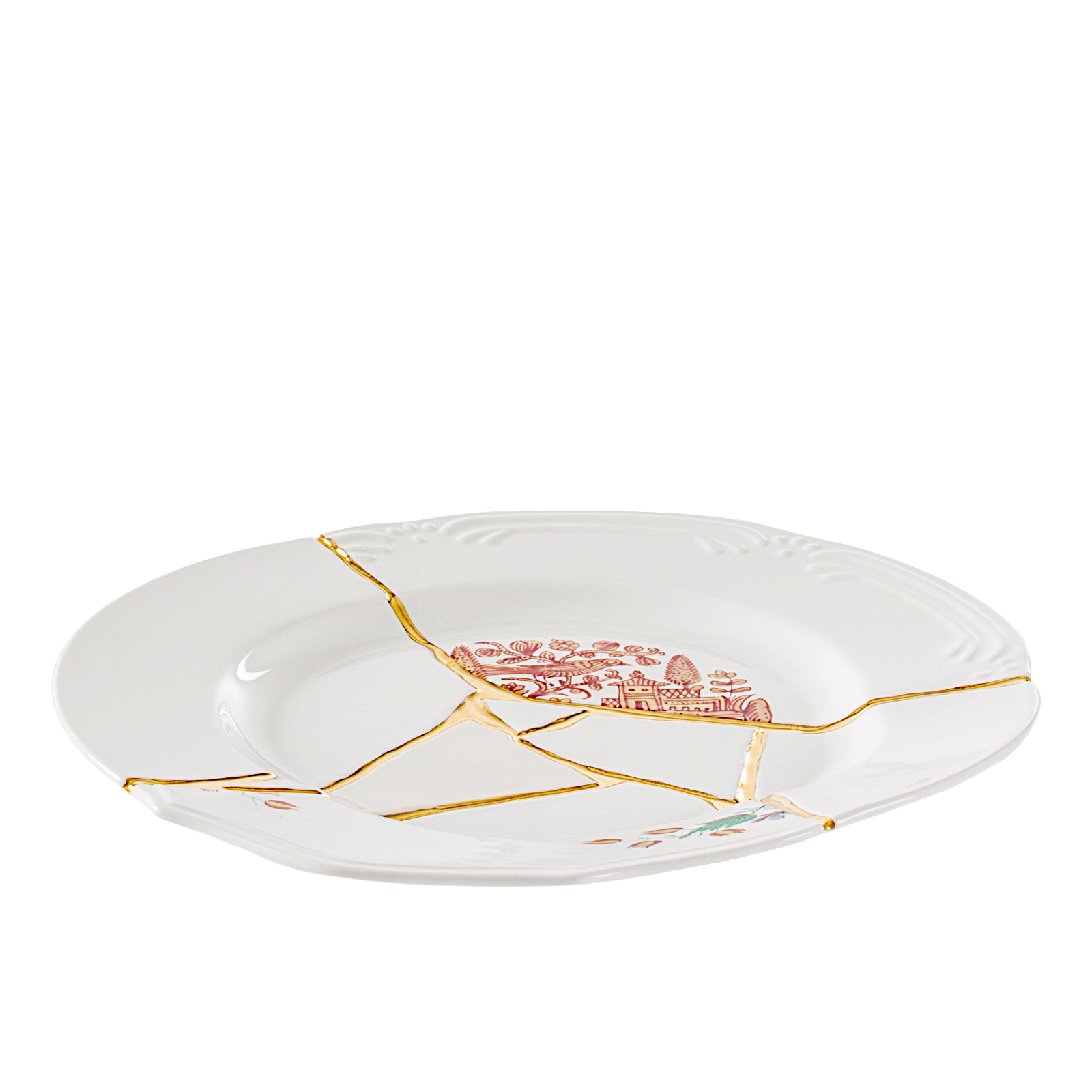 Обеденная тарелка Kintsugi, 27,5 см от Seletti
