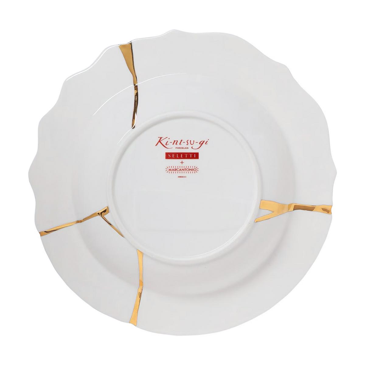 Суповая тарелка Kintsugi, 22 см от Seletti