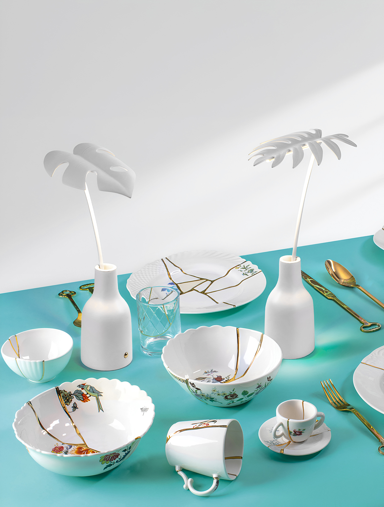 Настольная лампа Leaf Lamp, 51 см от Seletti