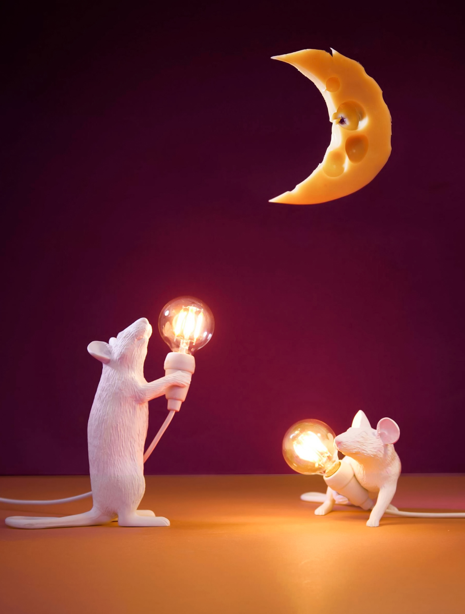 Настольная лампа Mouse Lamp, 8x21 см