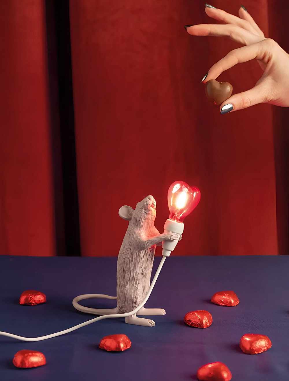 Настольная лампа Mouse Lamp, 14,5 см от Seletti