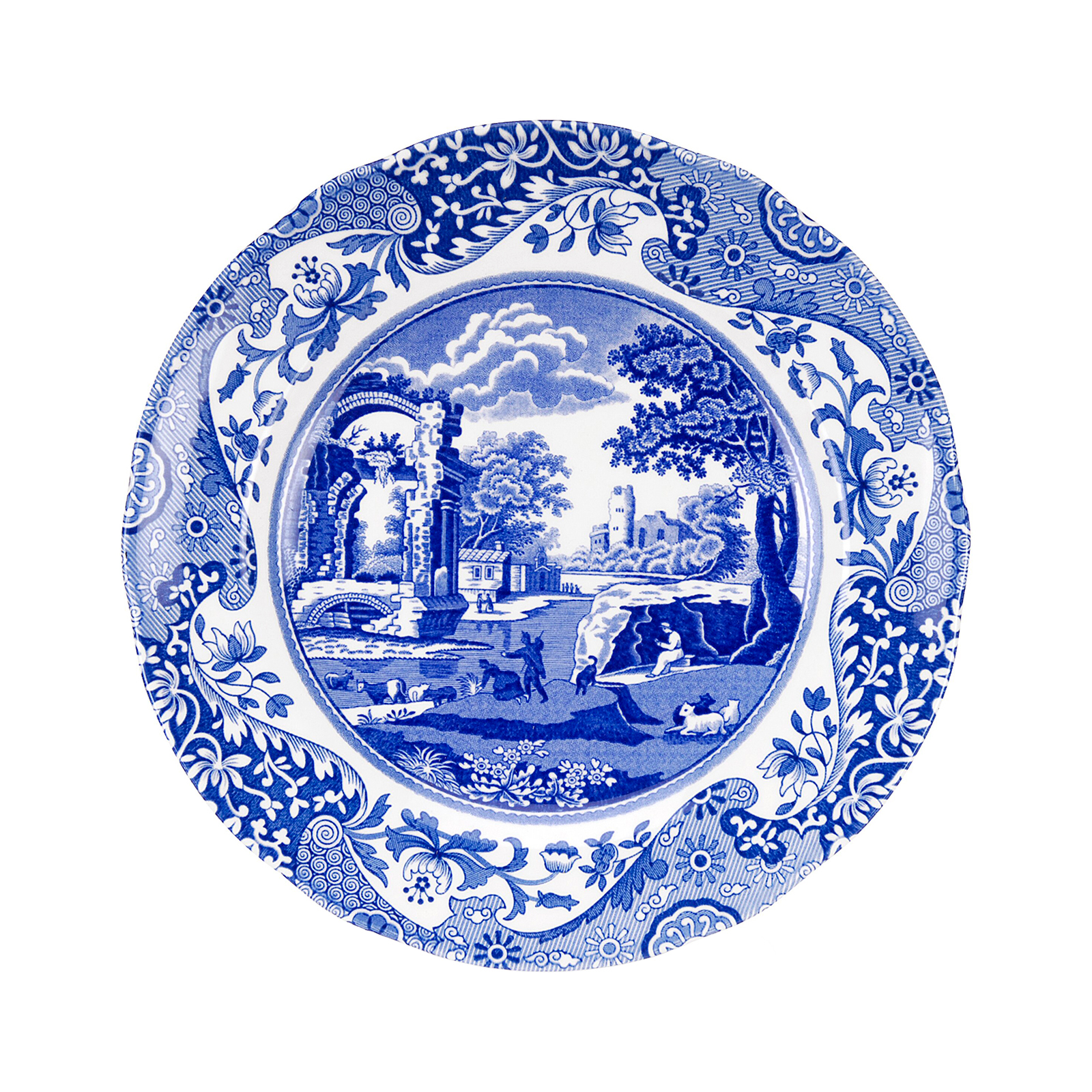 Пирожковая тарелка Blue Italian, 16 см от Spode