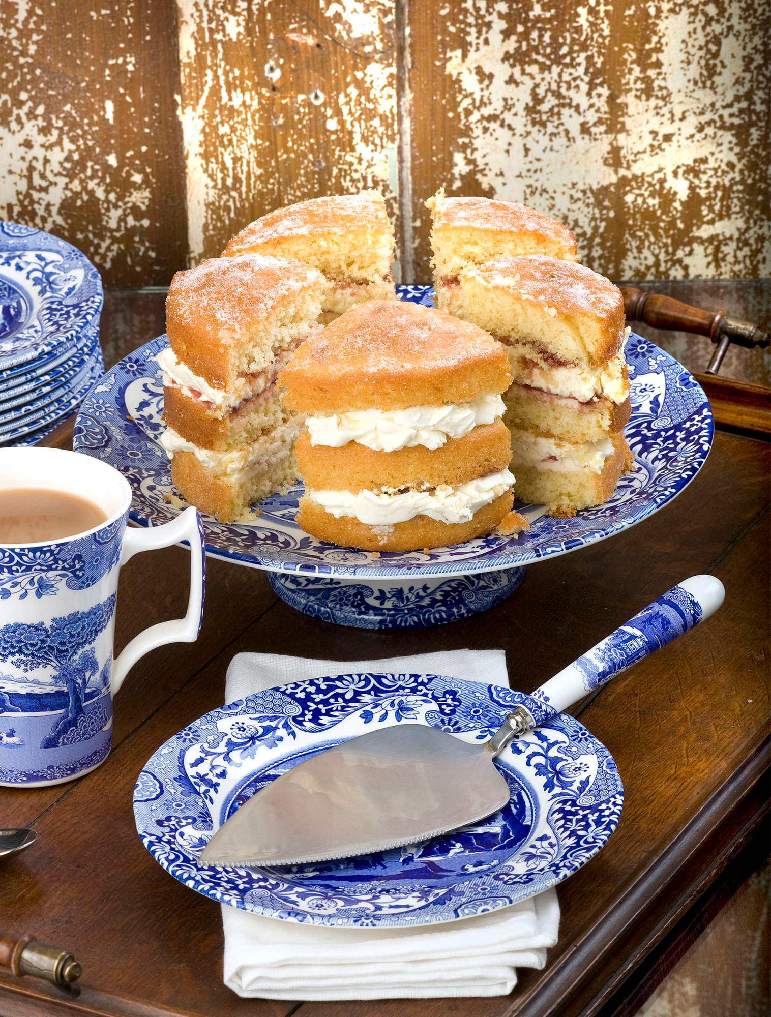 Пирожковая тарелка Blue Italian, 16 см