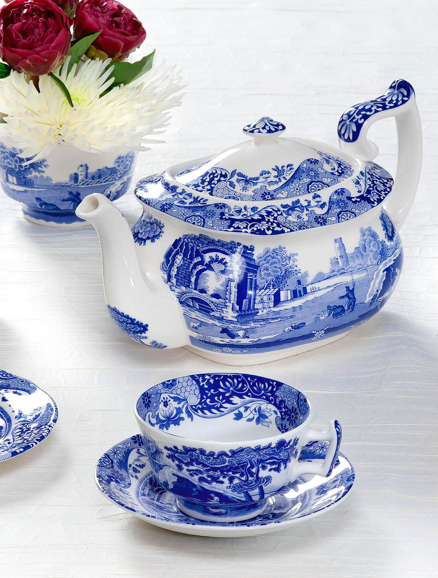 Чайная пара Blue Italian, 200 мл от Spode