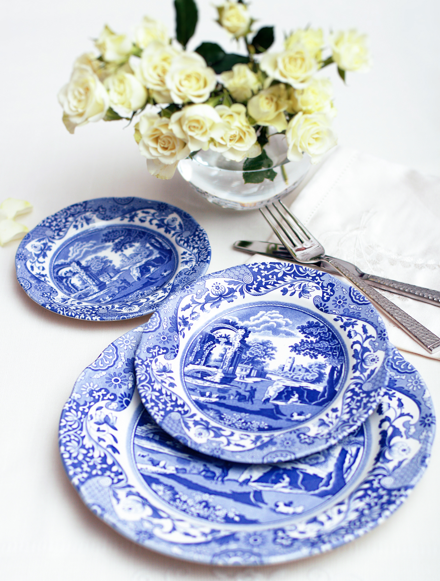 Закусочная тарелка Blue Italian, 19 см