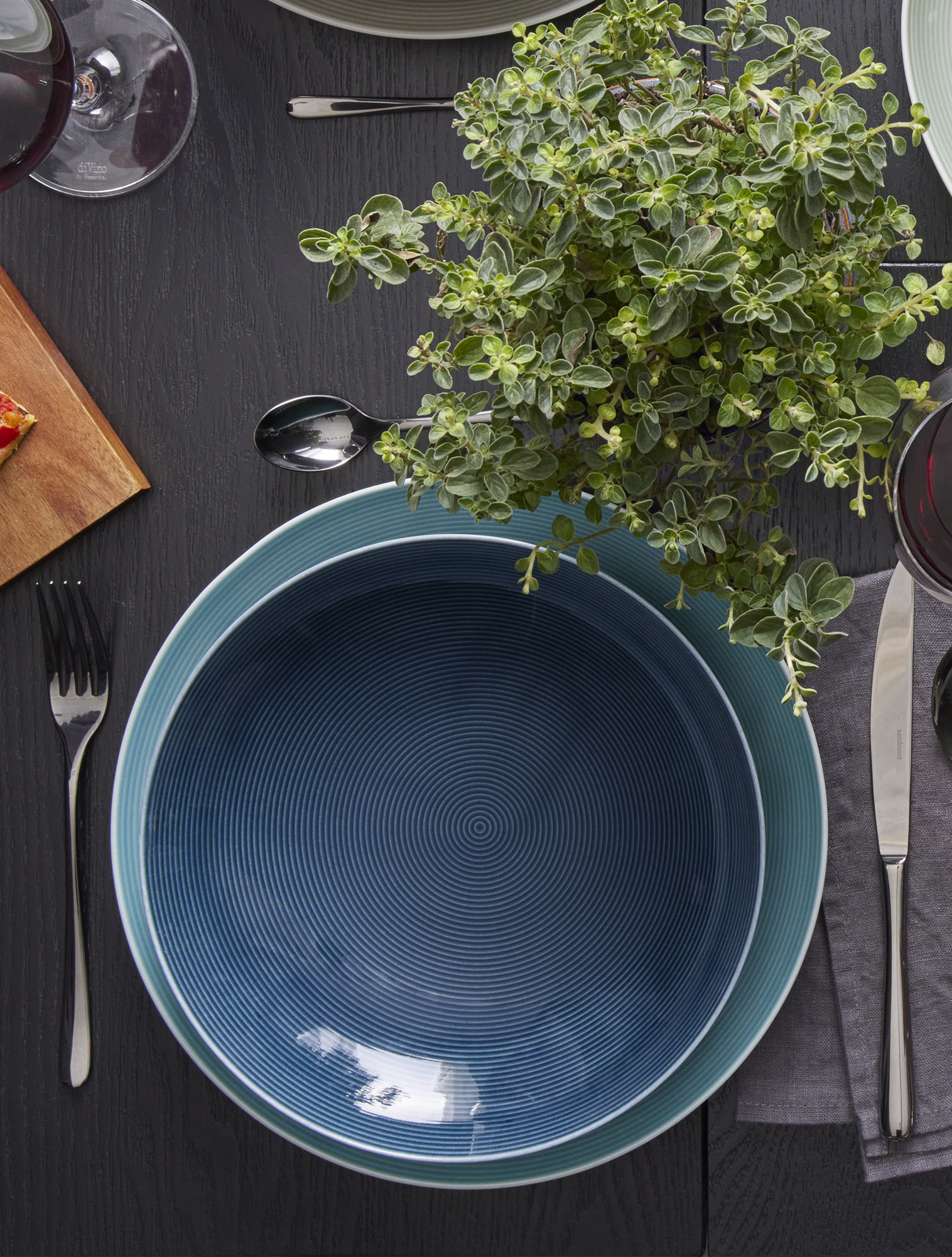 Тарелка для пасты Loft Night Blue, 24 см от Thomas
