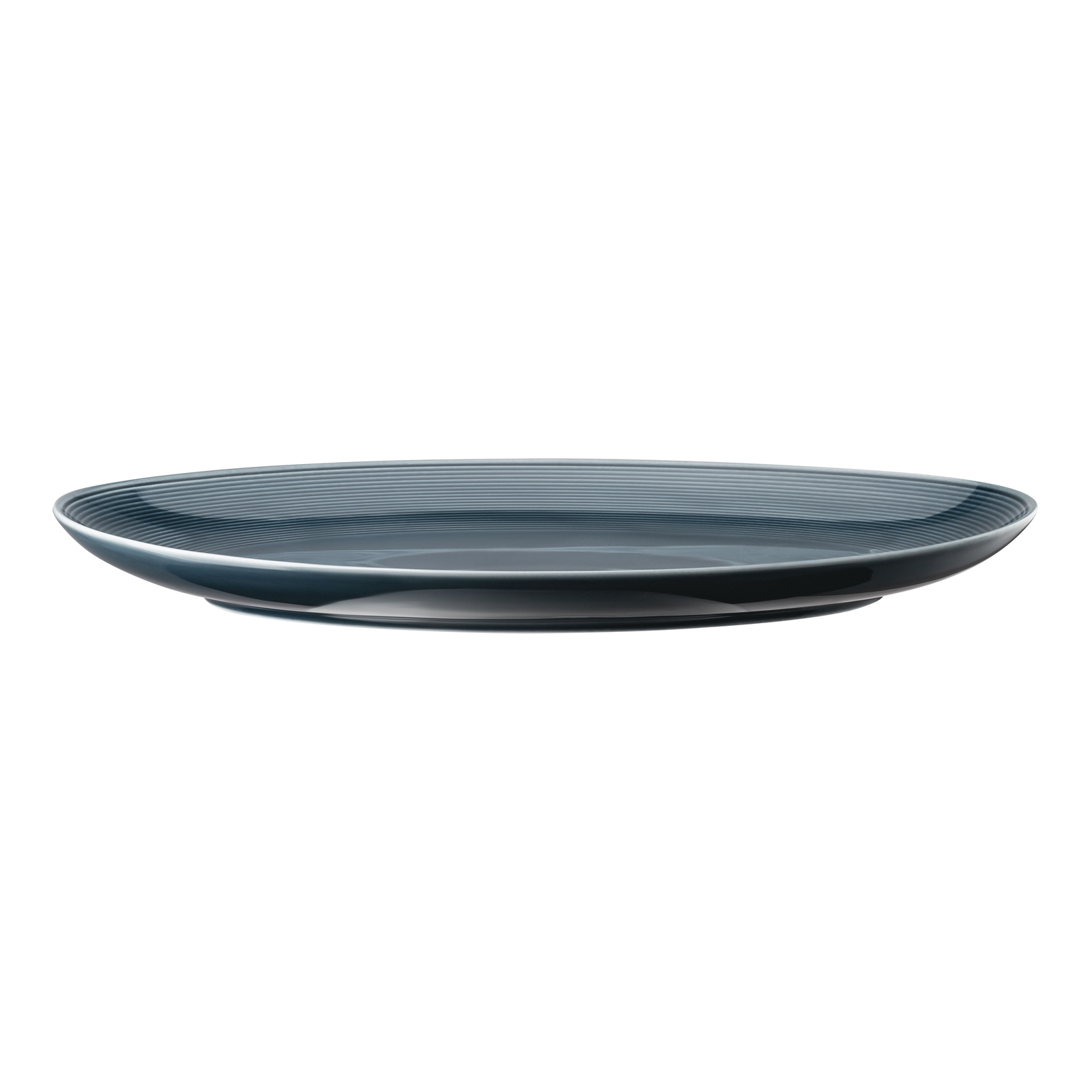 Плоское блюдо Loft Night Blue, 34 см