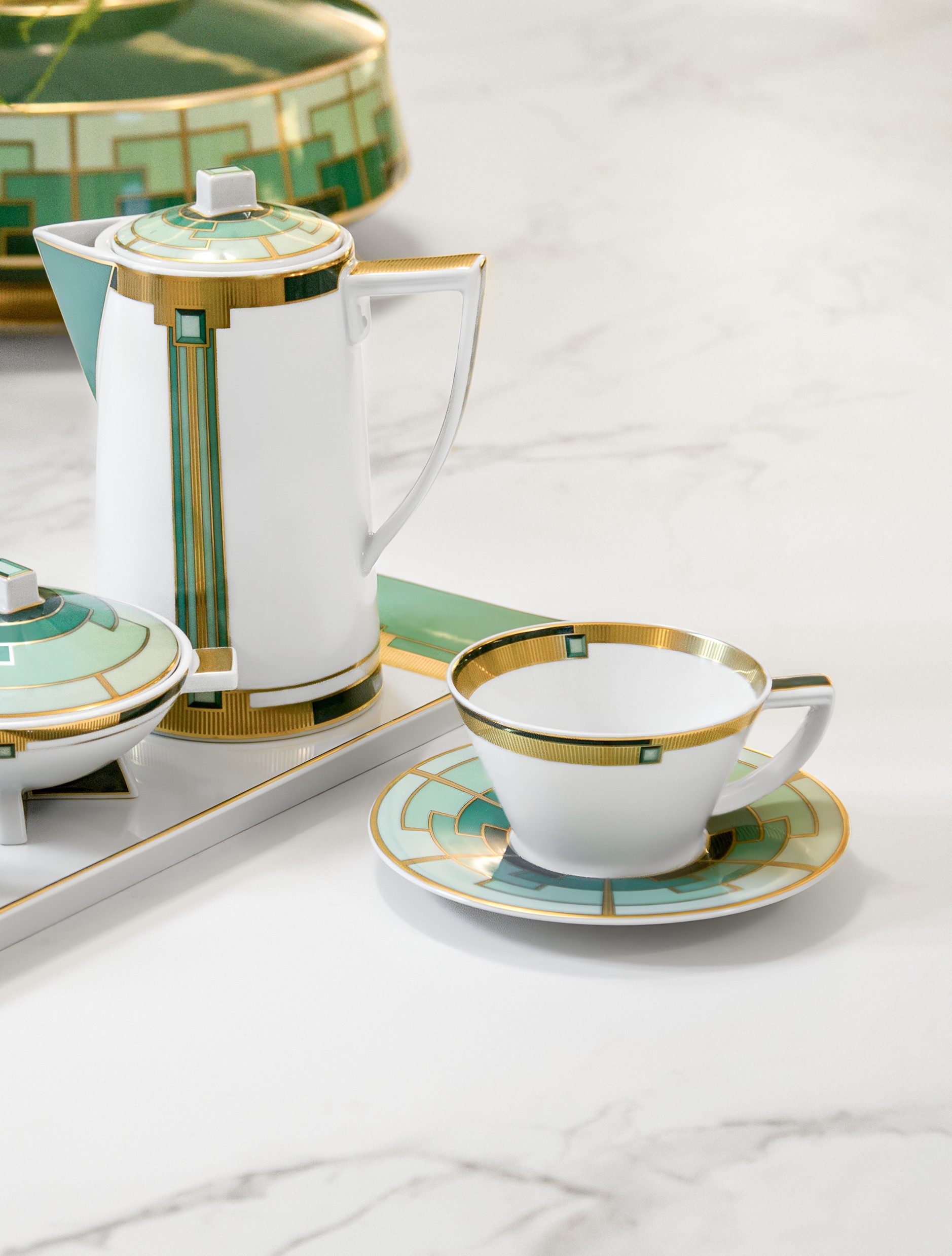 Чайная пара Emerald, 250 мл от Vista Alegre