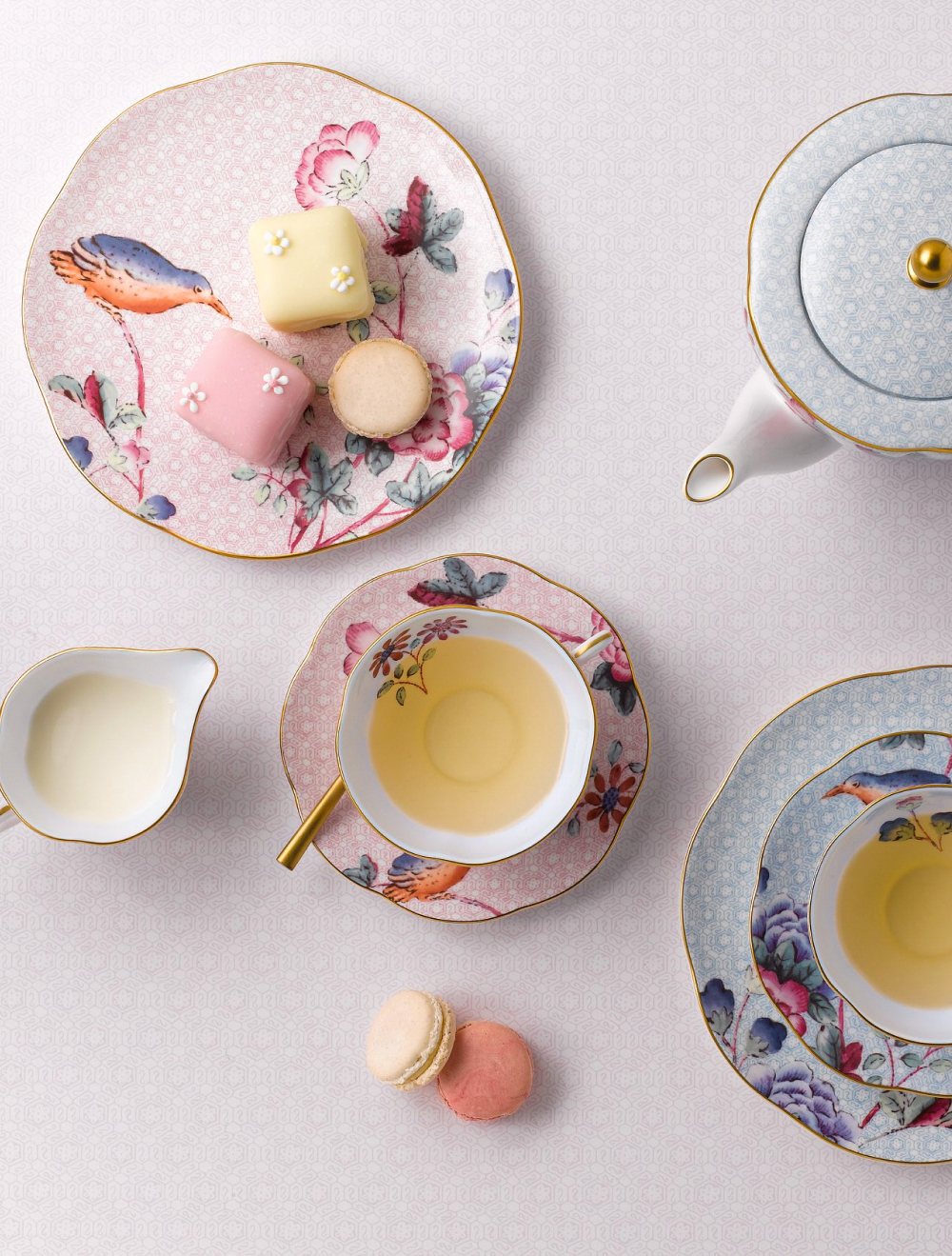 Набор из 4 закусочных тарелок Cuckoo, 21 см от Wedgwood