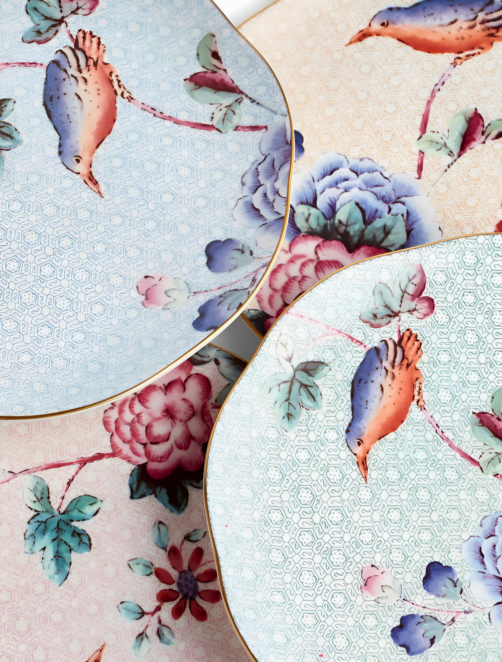 Набор из 4 закусочных тарелок Cuckoo, 21 см от Wedgwood