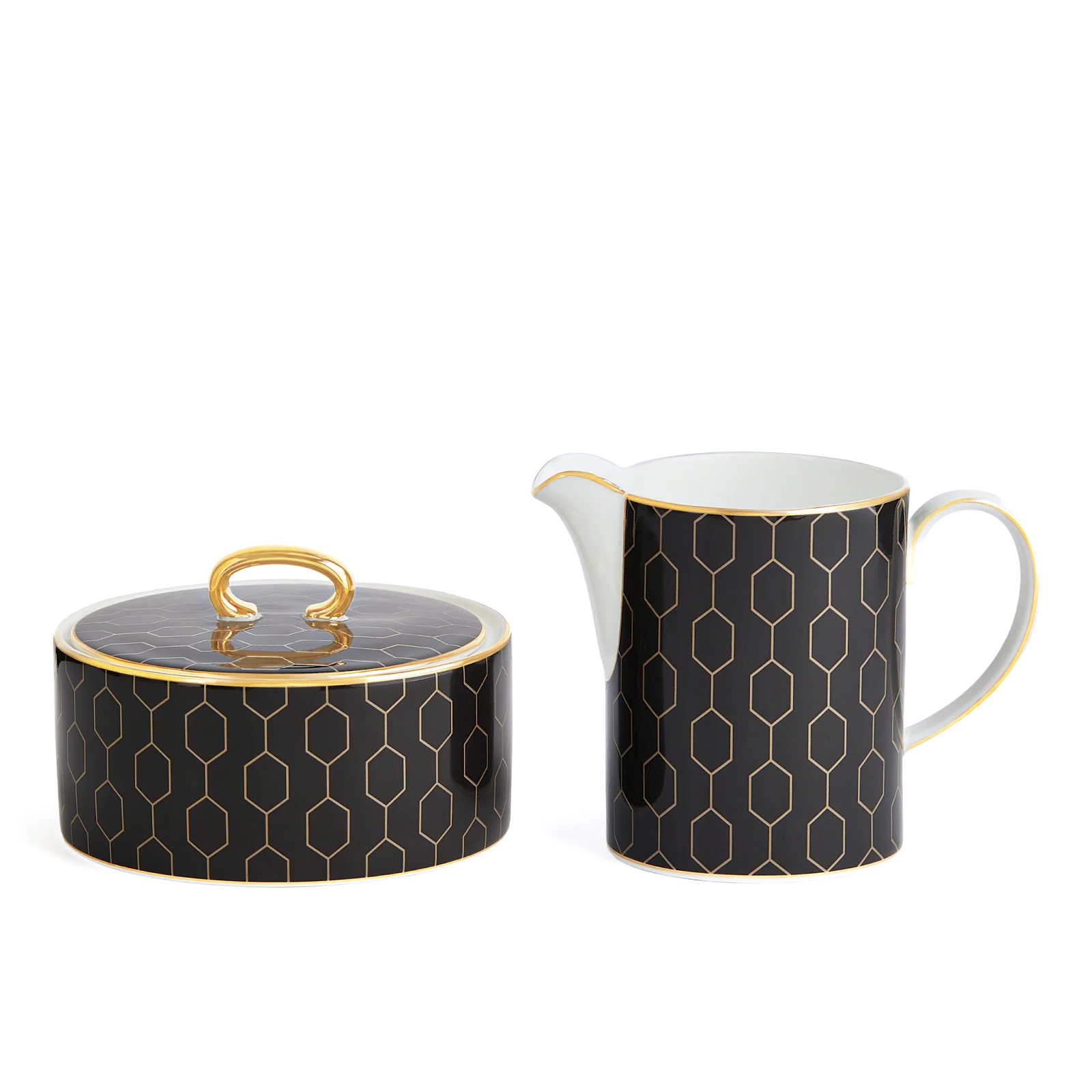 Набор из сахарницы и молочника Gio Gold (Arris) от Wedgwood