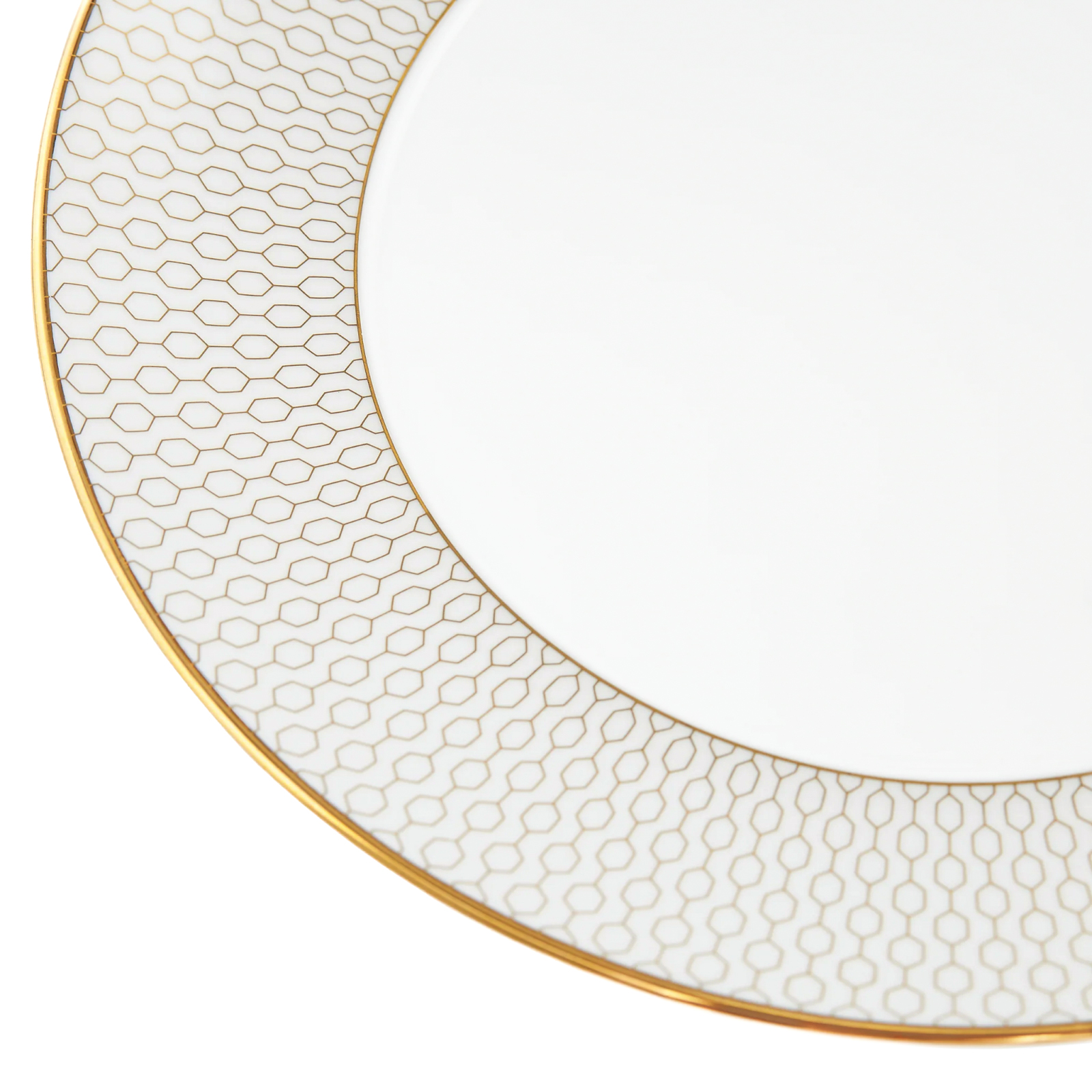 Закусочная тарелка Gio Gold (Arris), 20 см от Wedgwood