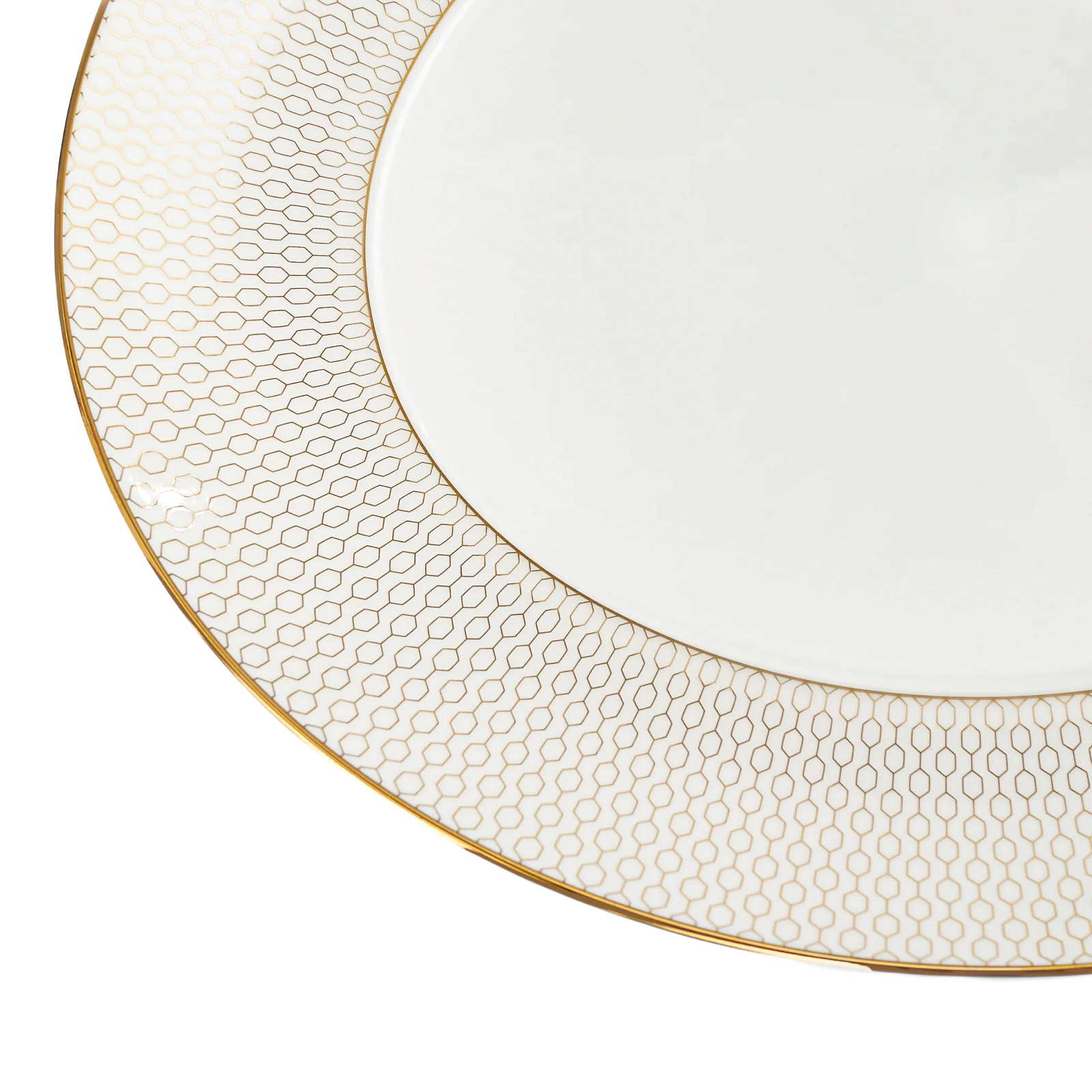 Плоское блюдо Gio Gold (Arris), 33 см от Wedgwood