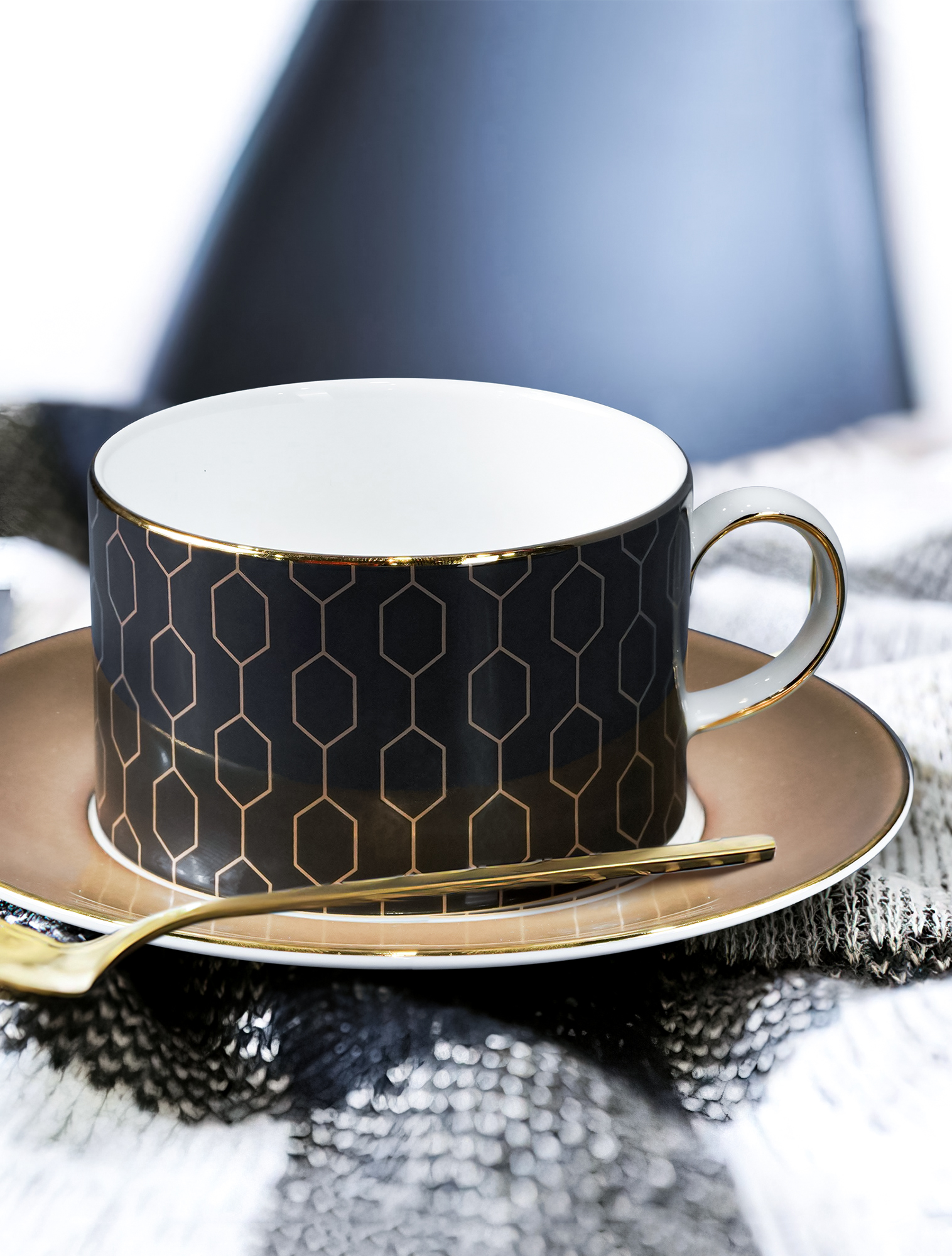 Чайная пара Gio Gold (Arris), 230 мл от Wedgwood