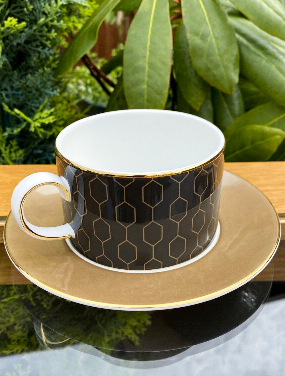 Чайная пара Gio Gold (Arris), 230 мл от Wedgwood