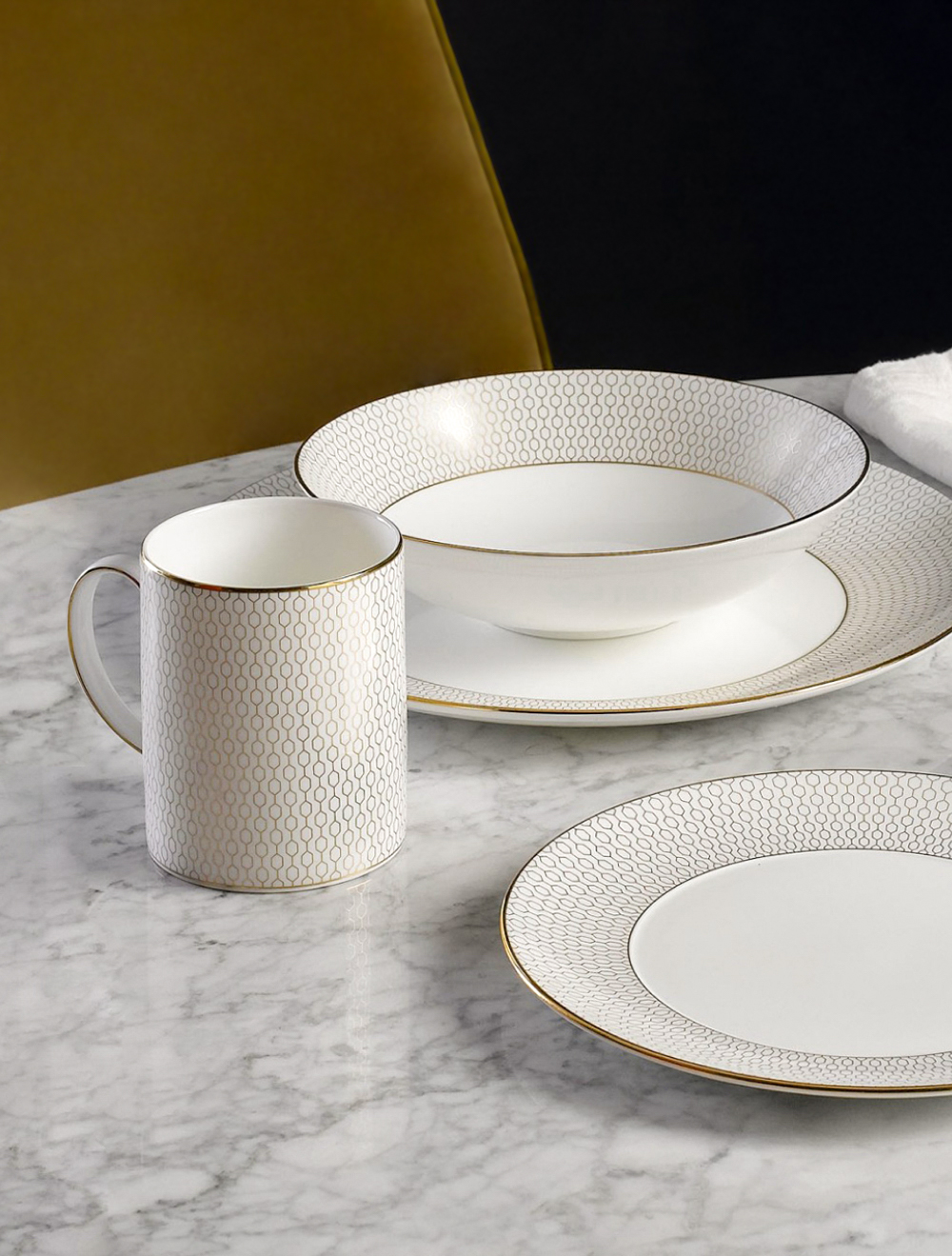 Кружка Gio Gold (Arris), 340 мл от Wedgwood