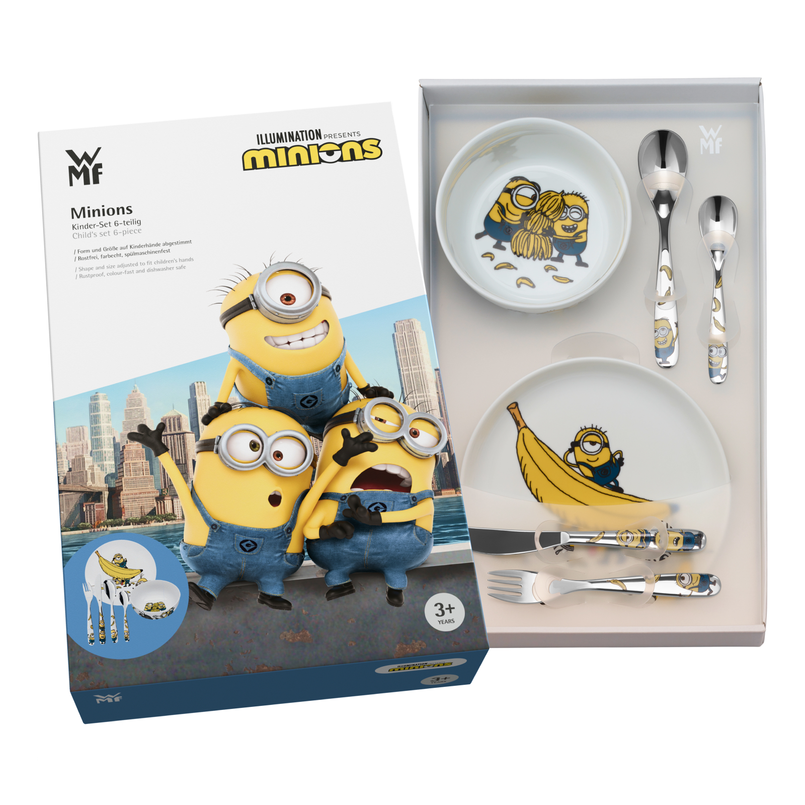 Детский набор из 6 предметов Minions